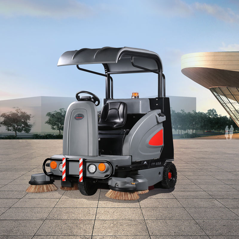 驾驶式扫地机使用小技巧