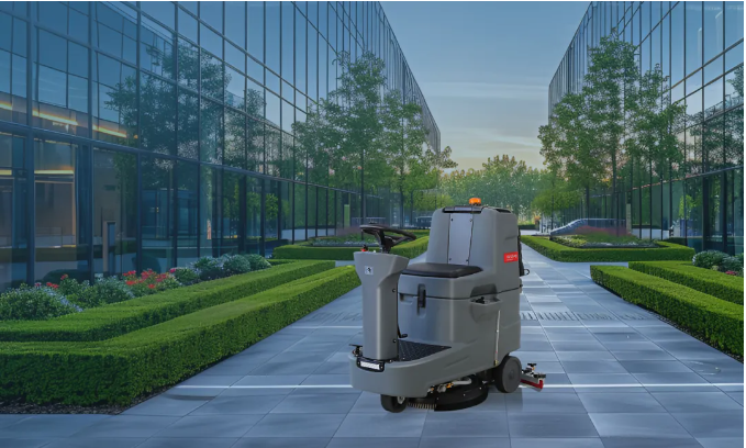 赓续经典，恒盛娱乐小型驾驶式洗地机让效率与灵活兼顾