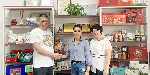 速盈娱乐坚果代工厂与珠海一发洽谈合作